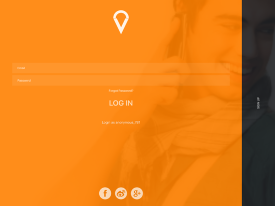 Vweeter - Voice Forum iPad screenshot 5 - Social Networking app