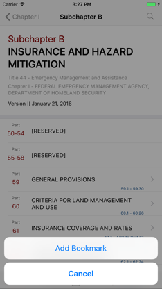 44 CFR - Emergency Management and Assistance (Law) screenshot 3