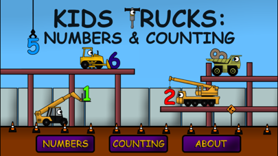 Kids Trucks: Numbers and Counting screenshot 1