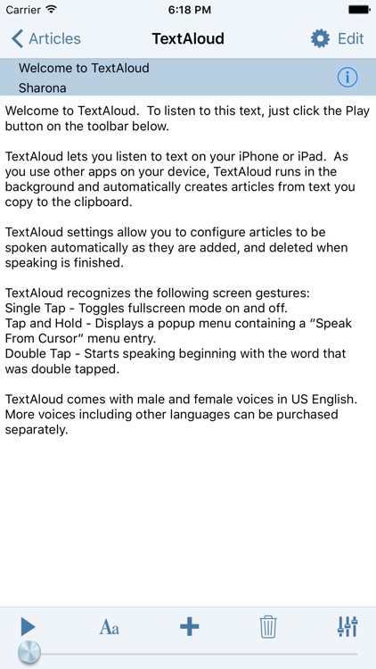 TextAloud