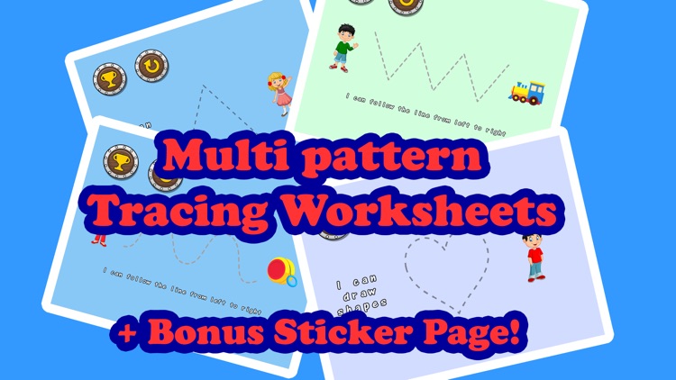 Write Patterns and Shapes Tracing Games