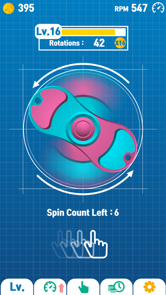 #3. My Pet Fidget Spinner (iOS) 由: NSTAGE Inc.