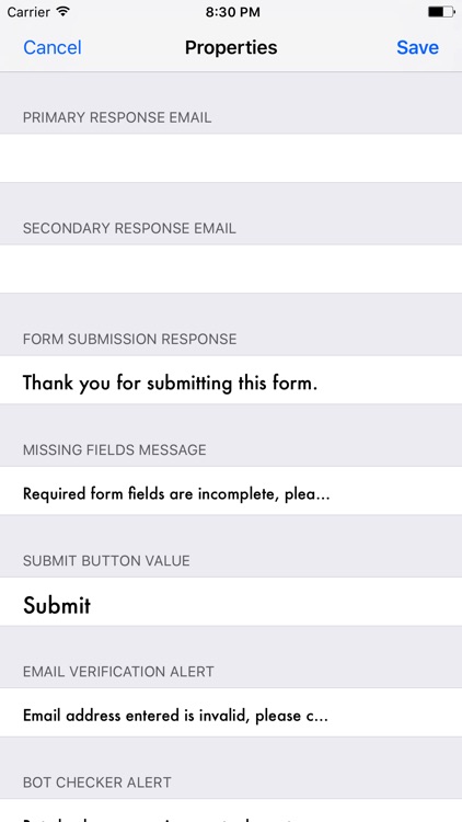 Touch Forms screenshot-3