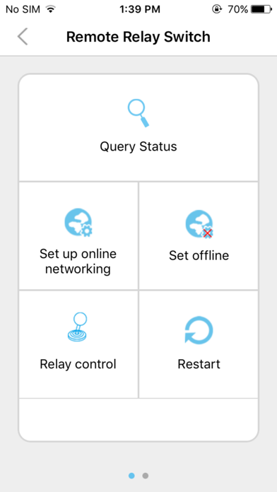 Remote Relay Switch iPhone screenshot
