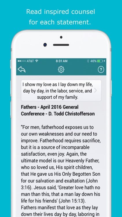 LDS Fathers - Self Evaluation Tool