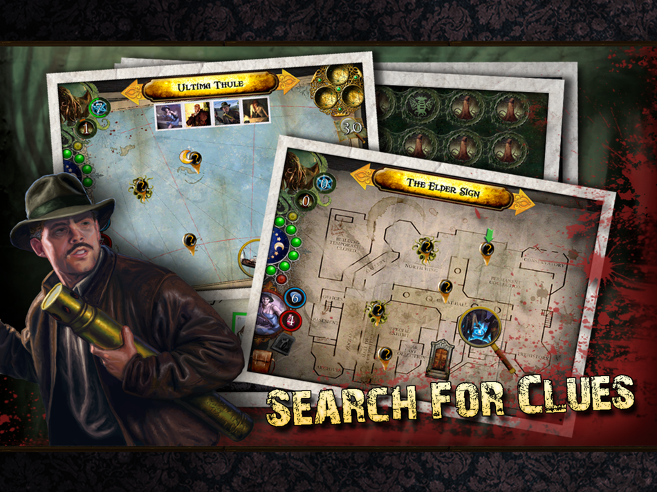 #3. Elder Sign: Omens for iPad (iOS) 由: Fantasy Flight Games