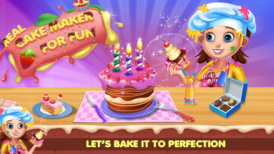#1. Real Cake Maker For Fun (iOS) 게시자: Nimisha Thaker