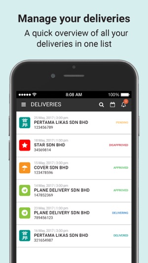 Billy-Delivery Tracker(圖1)-速報App