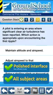 faa commercial pilot test prep iphone screenshot 3