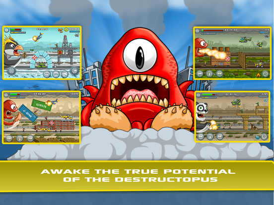 Скачать игру Destructopus: Total Rampage