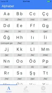 Türkçe - Learn The Basic Pronunciation of Turkish screenshot #1 for iPhone