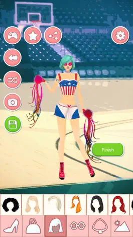 Game screenshot Cheerleader Dress Up - Fashion Makeover Games hack