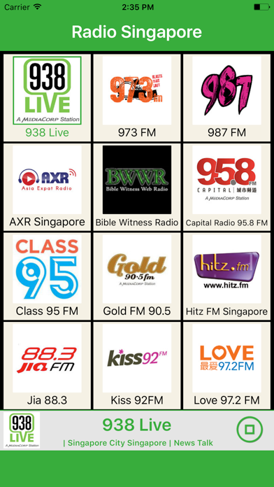 Screenshot #2 pour Radio Singapore - Singapore Radio