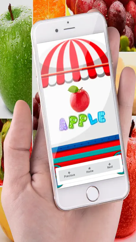 Fast easy fruit cards quiz