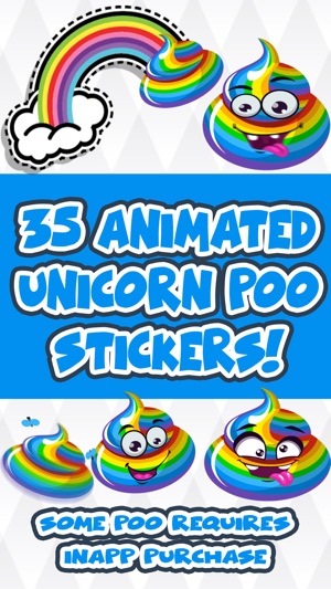 Animated Unicorn Poo(圖1)-速報App