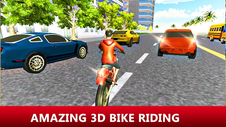 Kids School Time Bike Rider – Riding Game