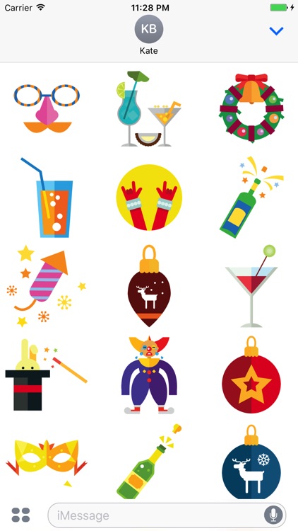 Celebration Stickers for iMessage