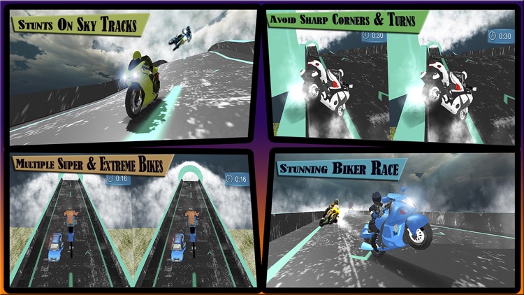 VR Extreme Bike Stunts: Skyway Tracks