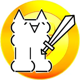 Tap cat RPG. Simple emoji cat idle game. app icon