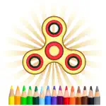 Fidget Spinner Coloring Book App Cancel