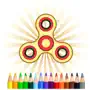 Fidget Spinner Coloring Book