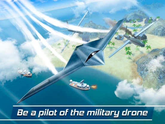 Shadow Quadcopter Drone Flight