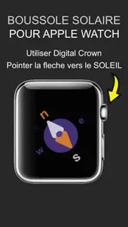 boussole pour watch iPhone Captures Décran 1