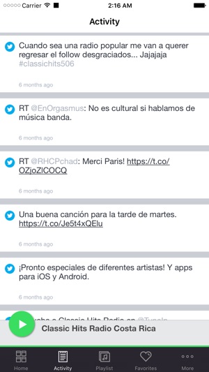 Classic Hits Radio Costa Rica(圖2)-速報App