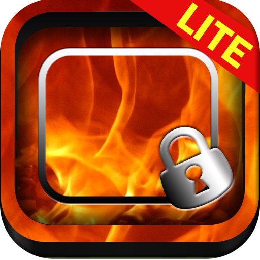 Frame Maker Fire & Flame Wallpaper Screen iOS App