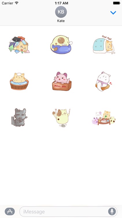 Papa Meow and His Family Sticker by Nguyen Hoang