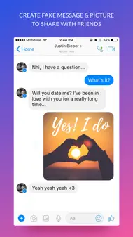 IFake - Funny Fake Messages Creator iphone resimleri 1