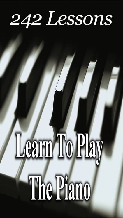 Learn To Play The Piano