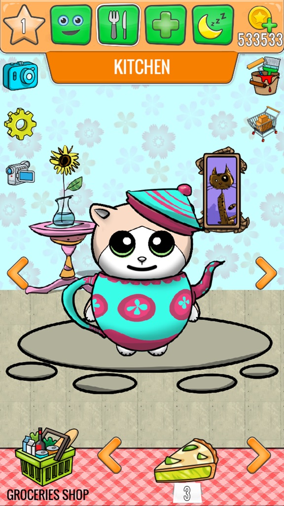 【图】My Talking Cat – Virtual Pet Games For Kids(截图2) 【图】My Talking Cat – Virtual Pet Games For Kids(截图2)