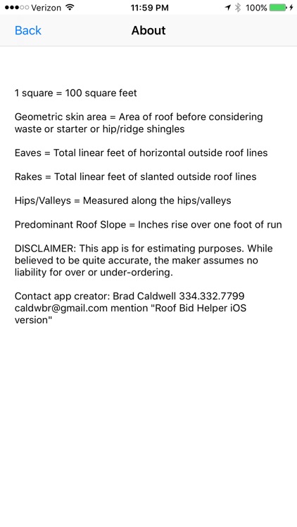Roof Bid Helper screenshot-4