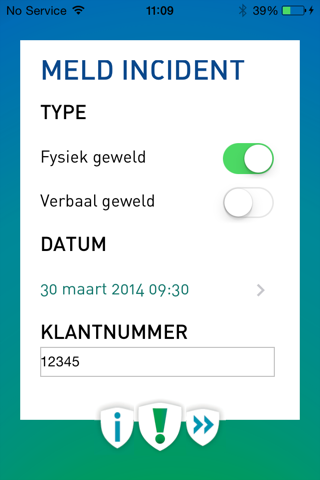 MeldAgressie screenshot 3