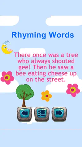 Game screenshot Rhyming Words Чтение английской картинной истории mod apk