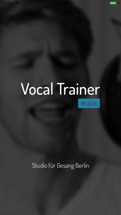 Vocal Trainer Male, Studio-für-Gesang-Berlin