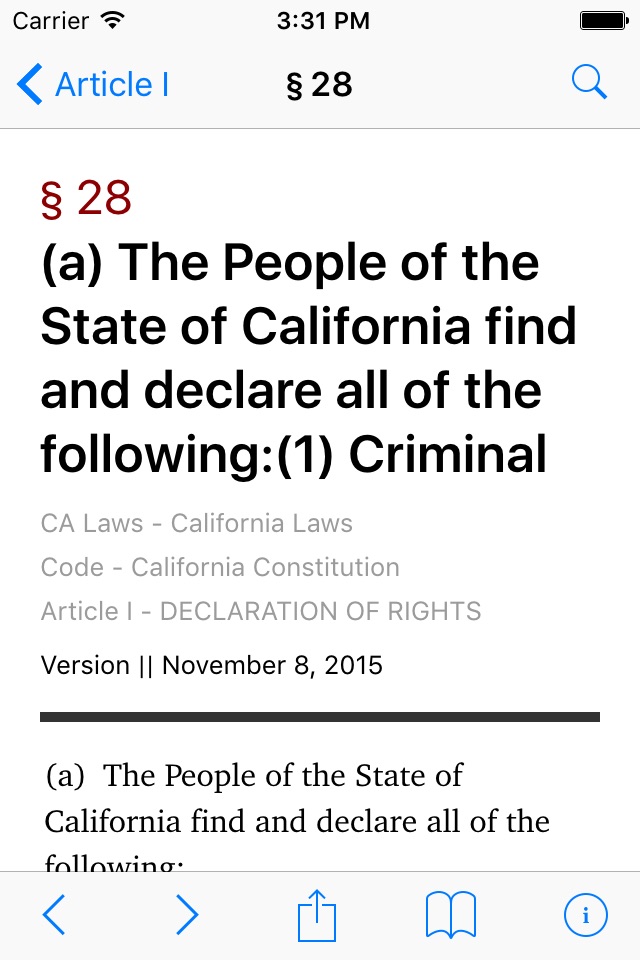 California Law (LawStack Series) screenshot 2
