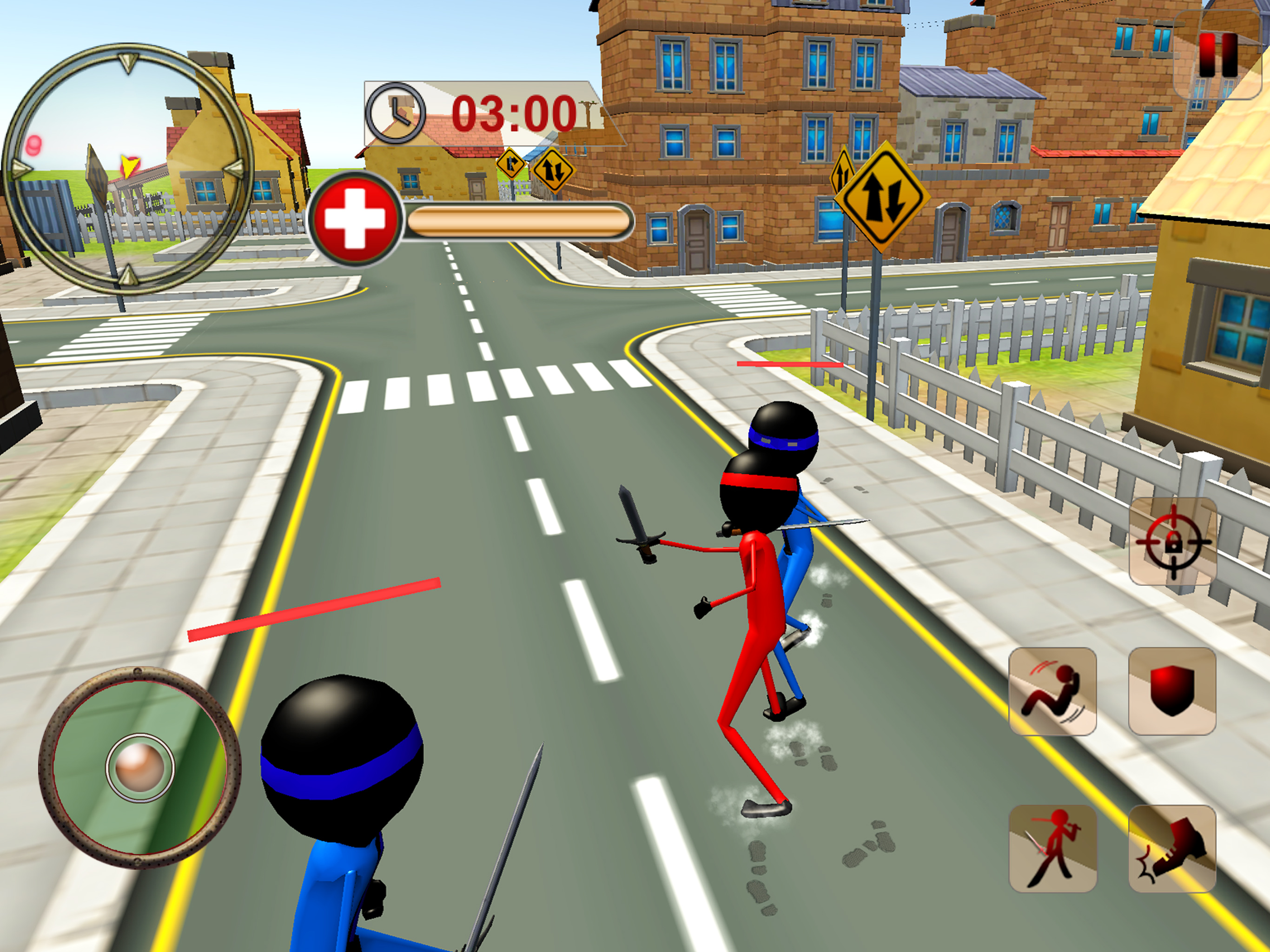 Stickman Ninja War Extreme Fight 3D screenshot 8