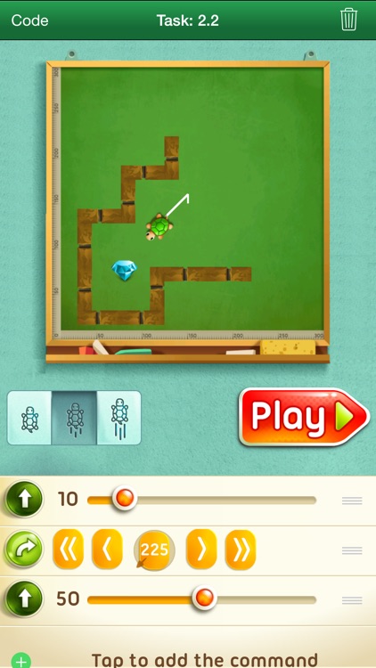 Move The Turtle. Programming For Kids