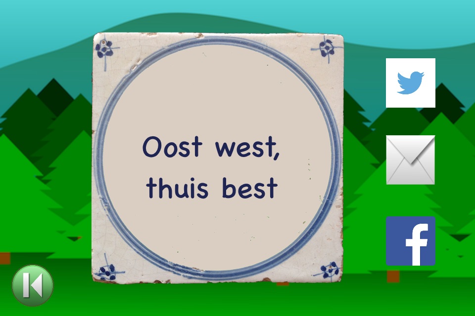 Guess Proverbs (Dutch,English) screenshot 3