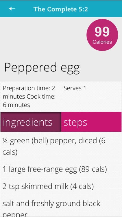 The complete 5:2 fasting diet