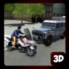 警察モーターバイクの追跡 - 実際の警察の市のドライブ - iPhoneアプリ