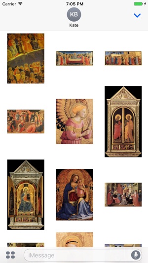 Fra Angelico Artworks Stickers(圖3)-速報App