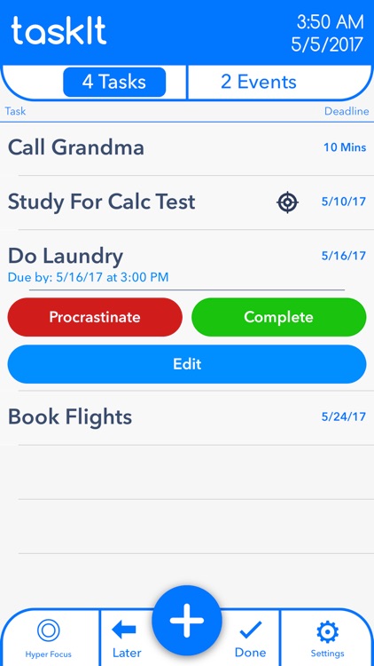 taskIt - The best way to get it done.
