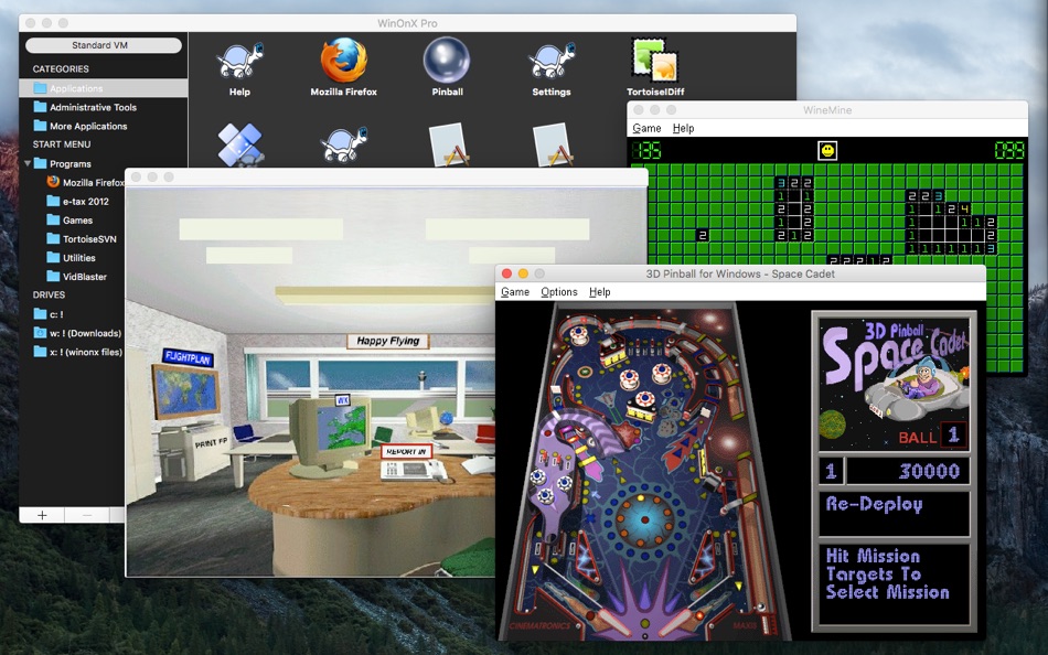 #1. WinOnX 64 (macOS) Von: NES Software