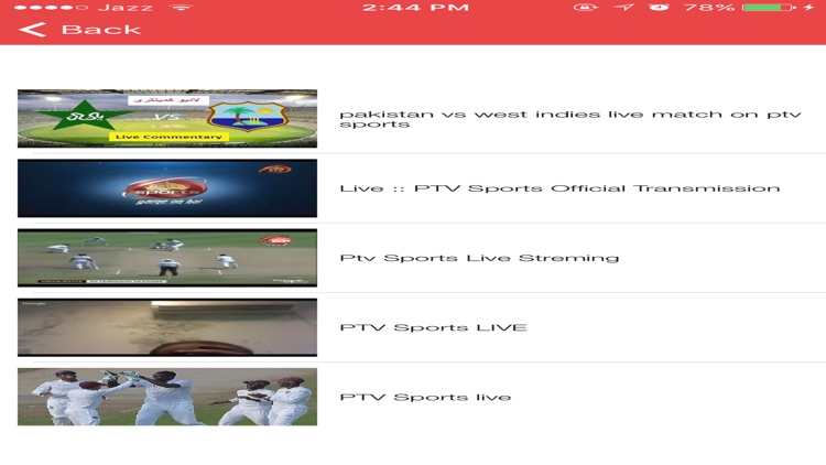 PTV Sports Live Streaming Matches