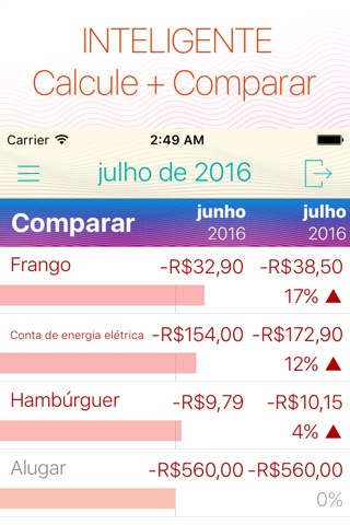 Frugi - Home Budget screenshot 4