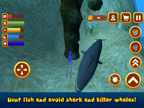 Screenshot #5 pour Squid Survival Simulator: Sea Animal Life 3D
