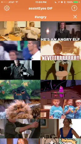Game screenshot assistEyes GIF - Reaction GIFs for the Blind apk